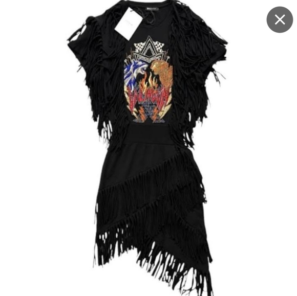 Balmain Other - Balmain fringe dress